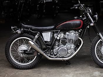 SR400 ベルトラン　ダウンショートマフラー　メガホン・トラップ SR400 ベルトラン ダウンショートマフラー メガホン・トラップ