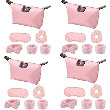 20 PCS Sleepover Party Supplies for Woman, Spa Sleepover Kit with Blindfolds for Games, Perfect for Spa Party Supplies for Woman, Sleepover Kit, Birthday Celebrations