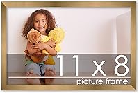 Vista 143 de Poster Palooza Marco de madera de bronce dorado de 26 x 34 pulgadas, acrílico UV, respaldo de tablero de espuma y accesorios para colgar incluidos