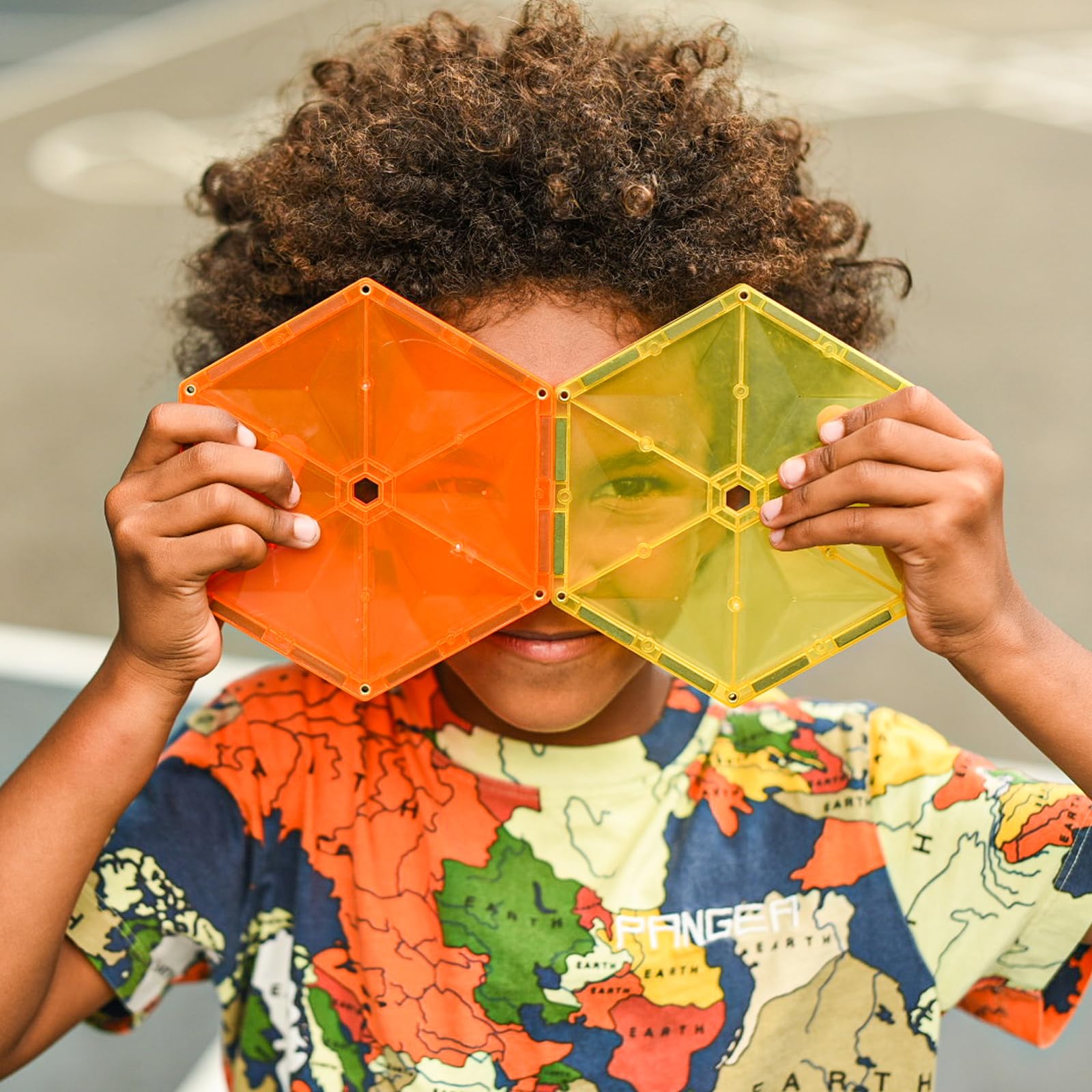 CONNETIX Magnetbausteine Regenbogen Geometriepaket, 30 Stück