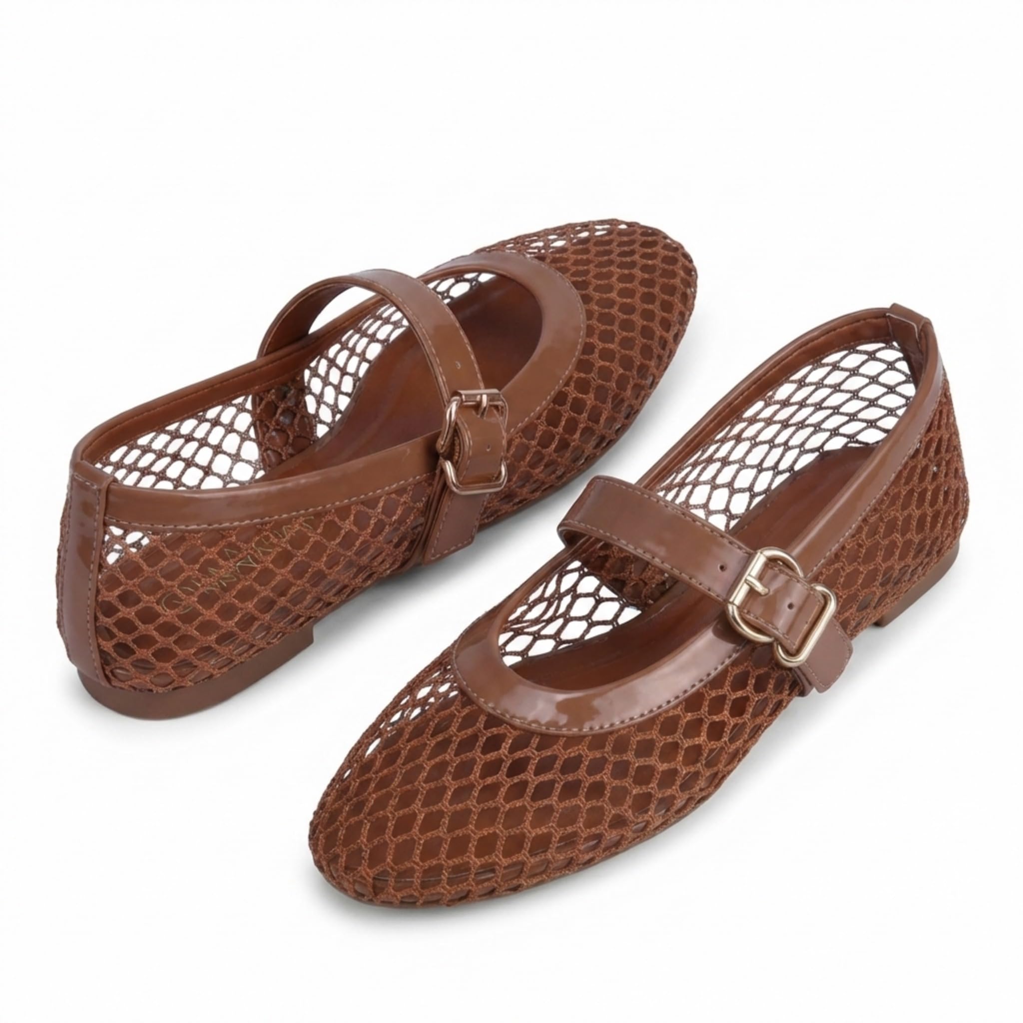 EMMA NEW YORK Mesh Ballet Flats