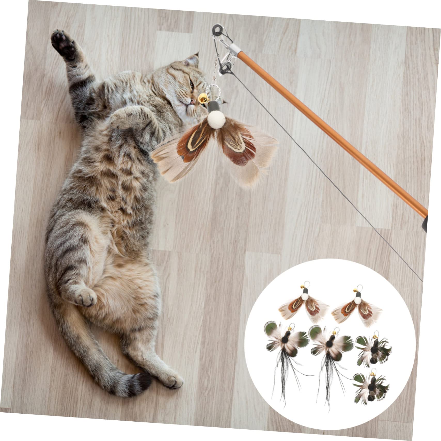 VANZACK Pièces Rechange pour Chat Teaser pour Chat pour d'intérieur de de de Remplacement remplacements de de de