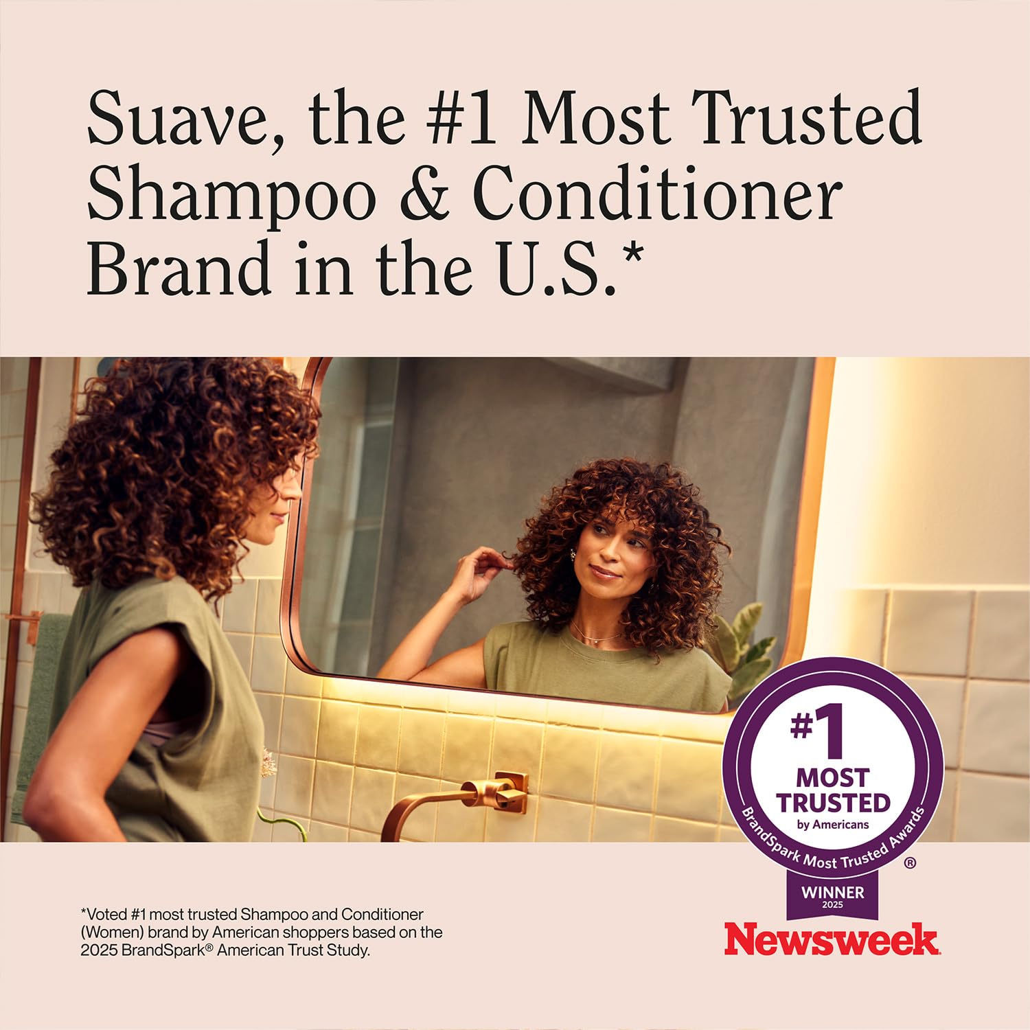 Suave Almond Shea Butter Moisturizing Conditioner 2-Size Bundle, Nourishes & Replenishes Dry, Damaged Hair - Image 7