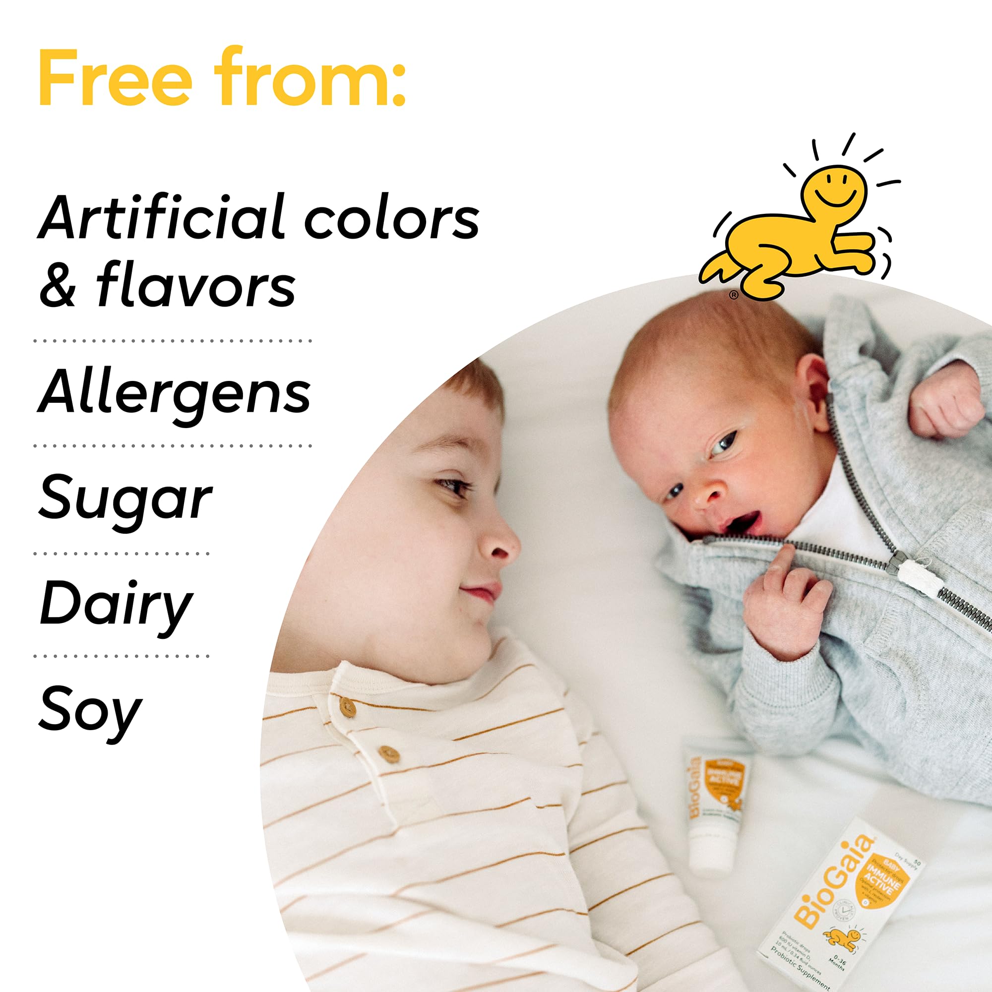 BioGaia Immune Active Baby Probiotic Drops + Vitamin D | Immune & Digestive — Amazon image 7