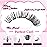 FADLASH Wispy Lash Clusters 280Pcs Individual Eyeslash Clusters Natural Look 40D D Curl 12-18mm Lash Clusters Soft Fluffy Eyelash Extensions (Packaging Cards May Vary))