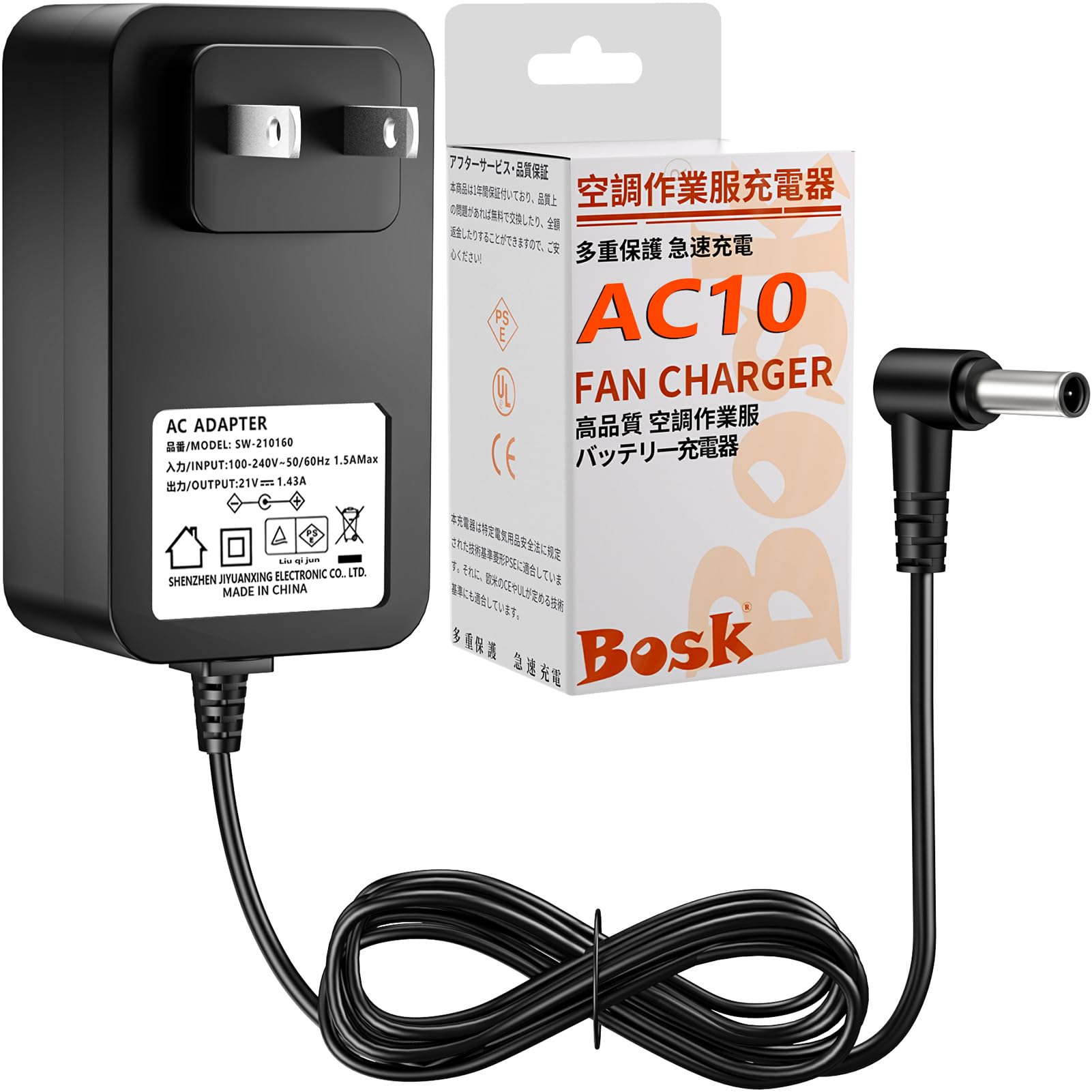 未使用 BURTLE AC10-30V 空調服バッテリー 30V充電器付き Amazon.co.jp: ファン付き作業服 BURTLEバートル AC10 バッテリー充電