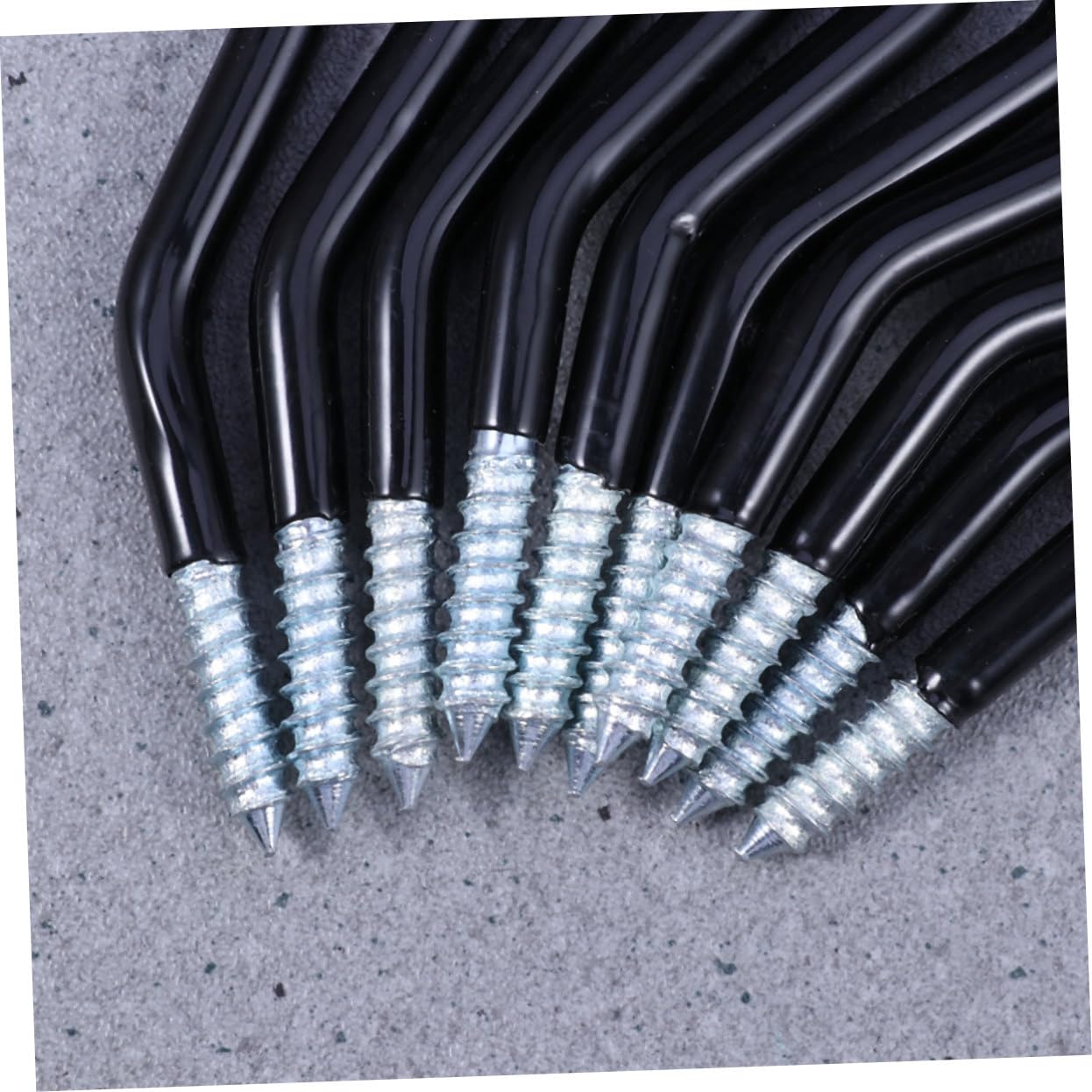 ERINGOGO 10 Ganci per Bicicletta Resistenti in con Viti Supporto Parete e Soffitto per Garage Ganci Antiscivolo per Ibride e Bici