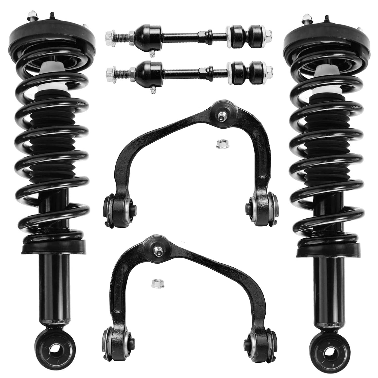 Detroit Axle - 2WD Front End Suspension Kit for 05-08 F-150 Lincoln Mark LT