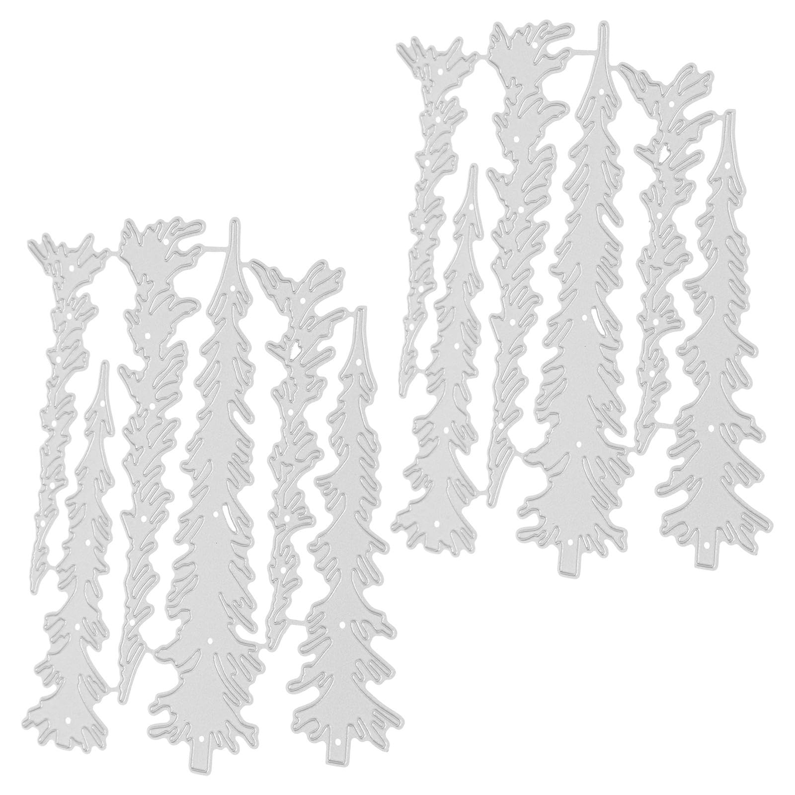 10 Stück Weihnachtsbastel Stanzform für Papier und Stoff,