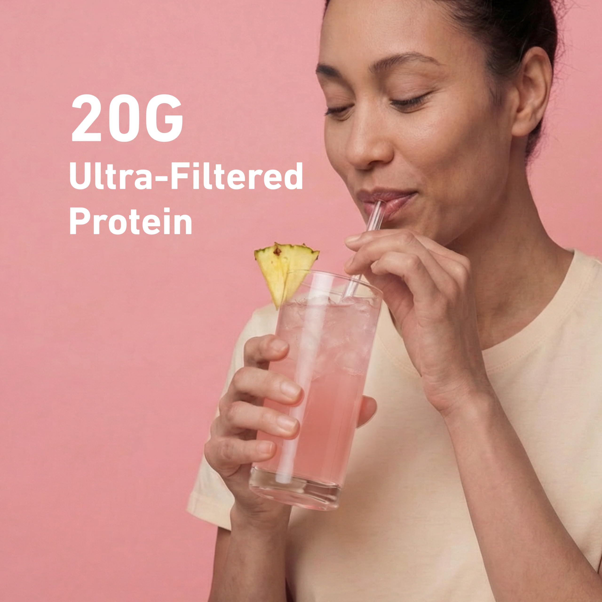 Isopure Clear Whey Isolate Protein Powder, Tropical Punch 1.9 LB — Amazon image 4