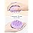 HEETA Hair Scalp Massager for Hair Growth, Shampoo Brush, Scalp Scrubber Exfoliator with Soft Silicone Bristles for Dandruff Removal to Relieve Stress, Wet Dry Use Updated Material, Purple
