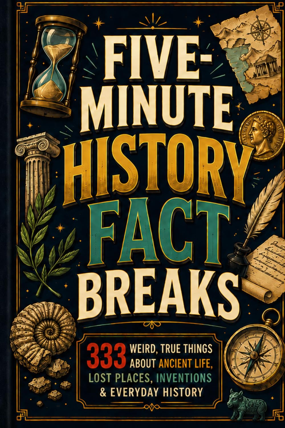 Five-Minute History Fact Breaks: 333 Weird, True Things About Ancient Life, Lost Places, Inventions & Everyday History (Fast Facts)