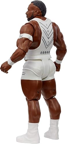 Miniatura 4 de WWE Big E - Figura de acción de la serie 115, figura de acción posable de 6 pulgadas, coleccionable para edades de 6 años en adelante