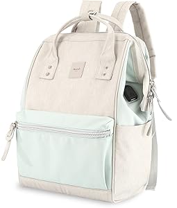 Himawari Laptop Backpack for Women & Men - Travel Backpack With USB Charging Port, Water Resistant, College & Business Bag