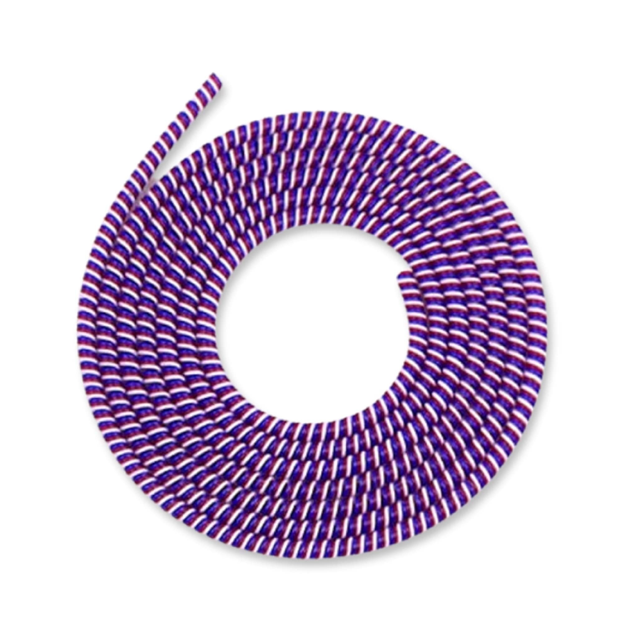 AUGEN Spiral Cable Protector 1.5 Meters Cable Cord Charger Protector Saver Winder for iPhone & Android Charging Cables Earphones (Purple White, Pack of 2) (B0B2DHQ292) Amazon Price History, Amazon Price Tracker