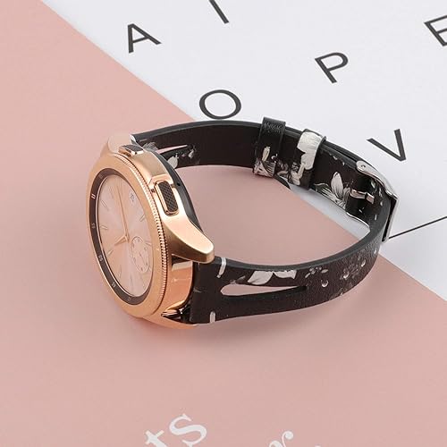 Miniatura 3 de TOYOUTHS Compatible con Samsung Galaxy Watch 1.811 in, Galaxy Watch 3 de 1.772 in, Gear S3 FrontierClassic Bands para mujeres y hombres, correa de