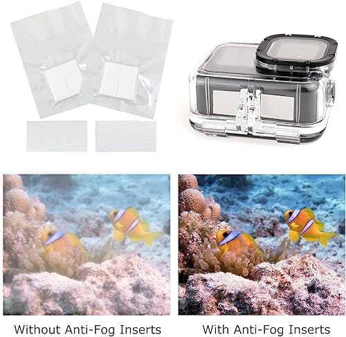 Miniatura 5 de MEETOOT 48 piezas anti niebla insertos reutilizables absorbentes de humedad tiras eliminación de humedad desempañador para viviendas de buceo