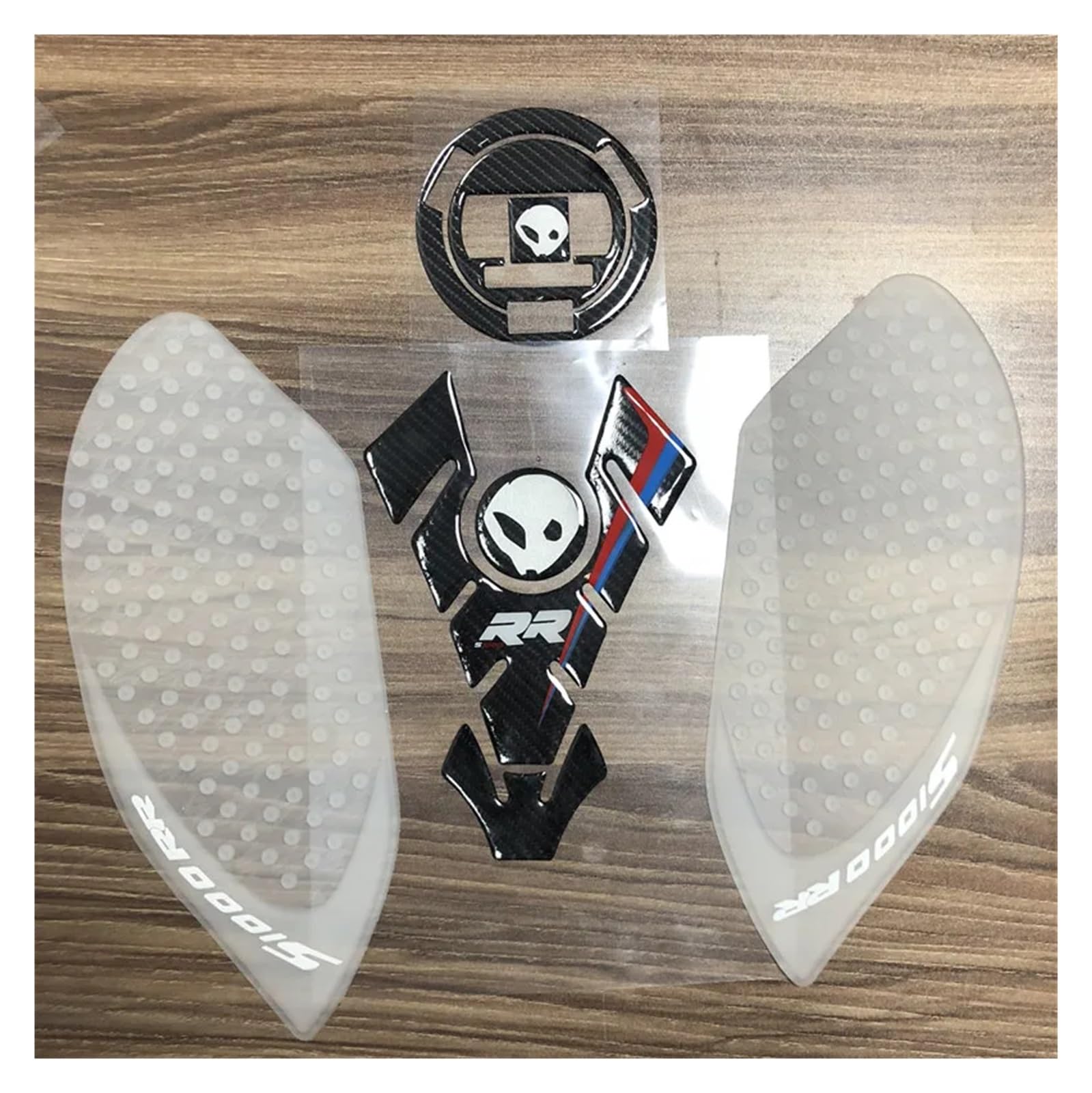 Motorbike Tank Pad Sticker Motorcycle Fuel Tank Cap Sticker Pad Traction Decal for S1000RR S1000 RR HP4 Tank Cover Protector Sticker Decal