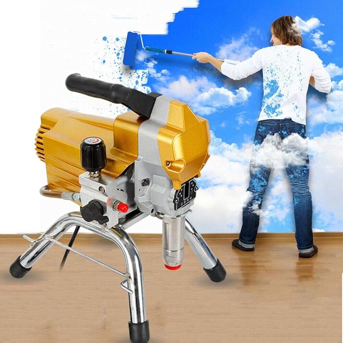 2200W Airless Hochdruck Spritzgerät Farbsprühgerät Wall Paint Spraying