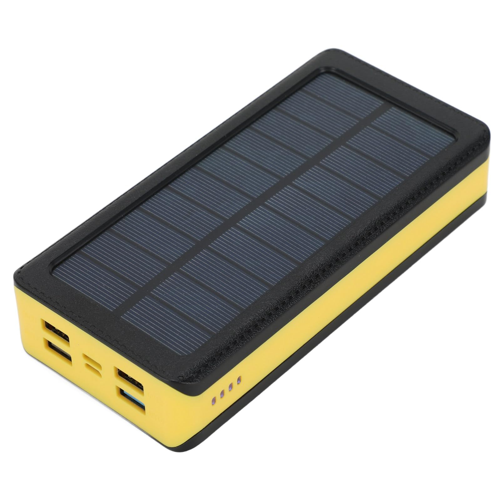 Garosa Power Bank Solare, Caricabatterie Solare da 30000 MAh con 4 Uscite