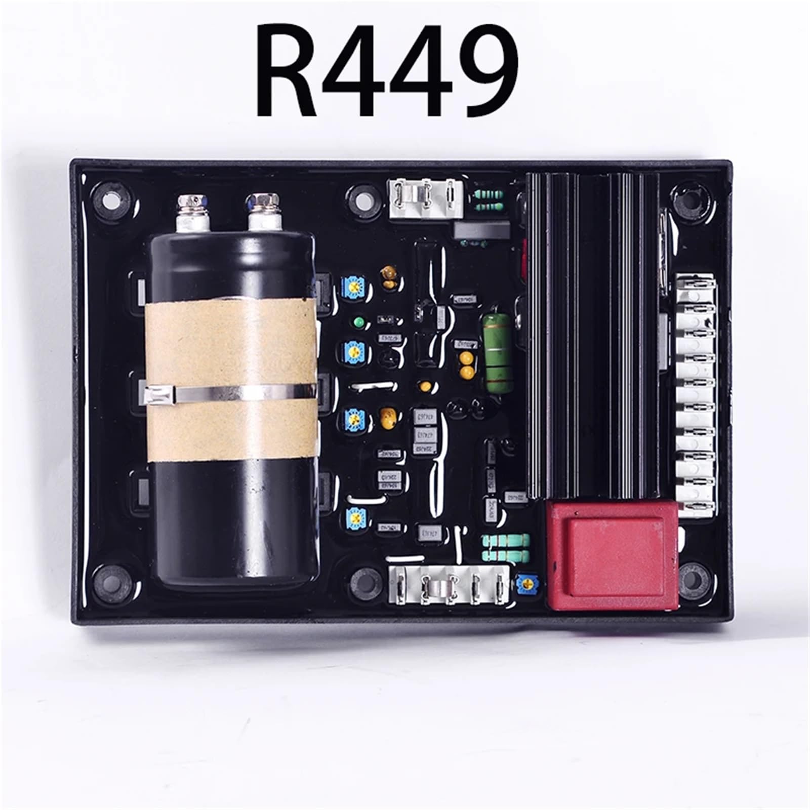 1 pz R448 R449 AVR generatore regolatore di Tensione Automatico modulo Controllo stabilizzatore trifase Regolabile(R449 Copy)