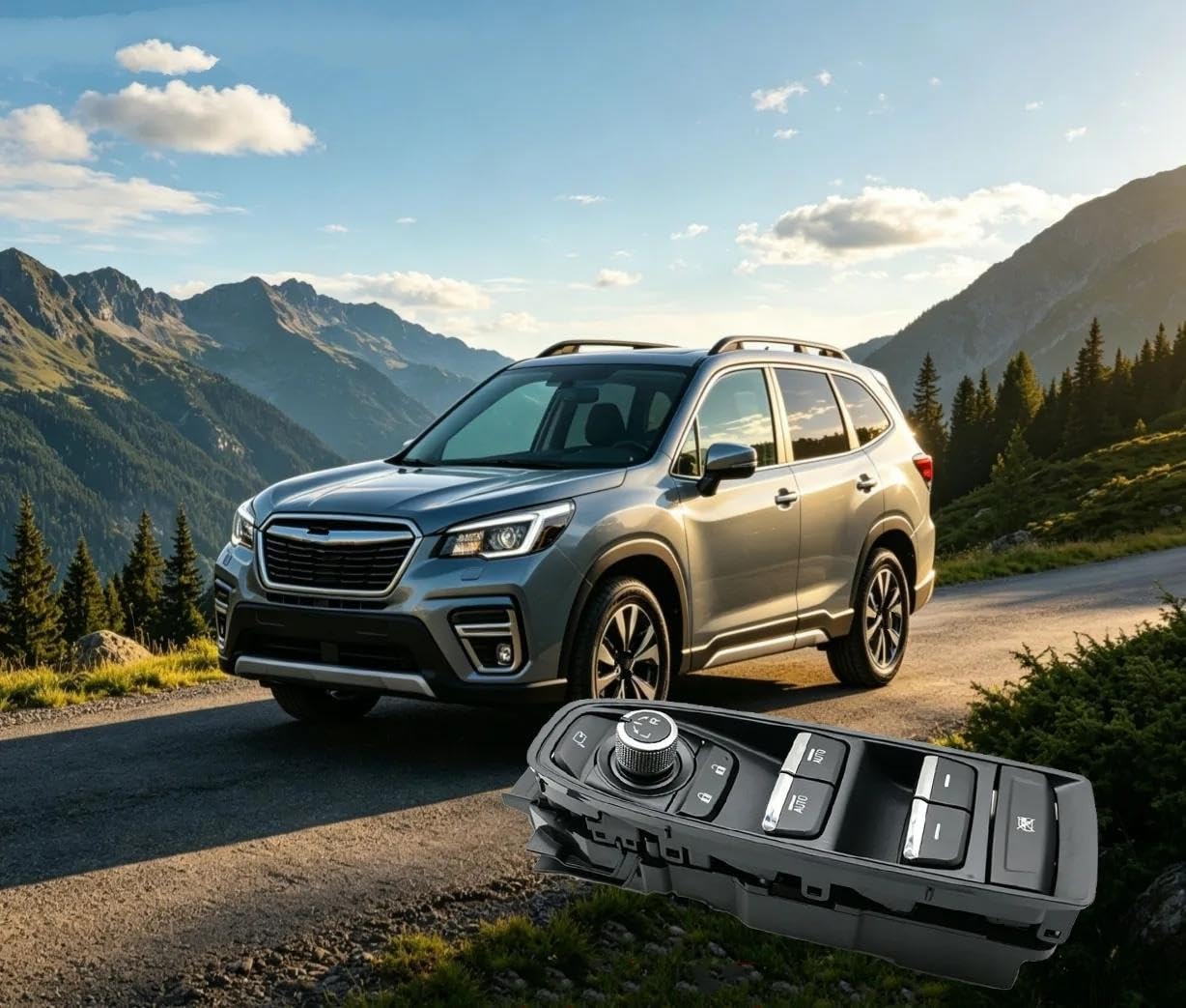 cristal auto Para Subaru Para Forester 2017-2023 interruptor