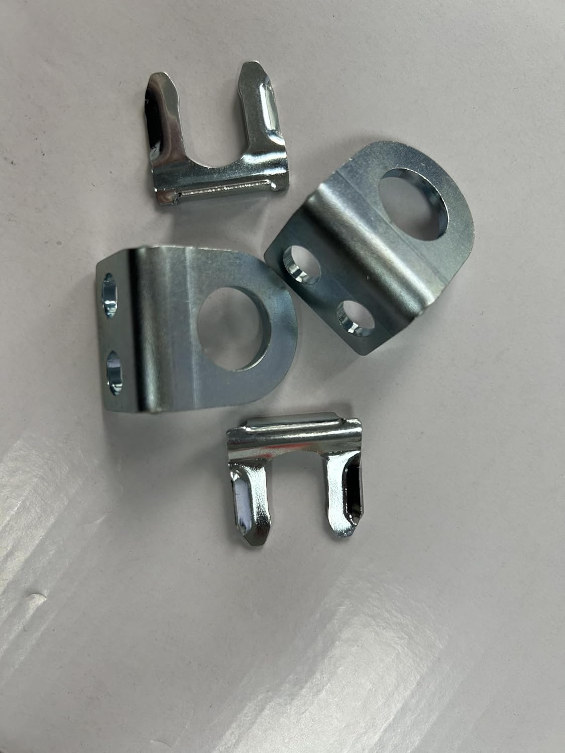 4PCS Metal Brake Cable Flex Hose Line Clips Retainers Bracket Replacement Parking Hose Retaining Clip Brake Hose Lock for Cars Trucks Vehicles