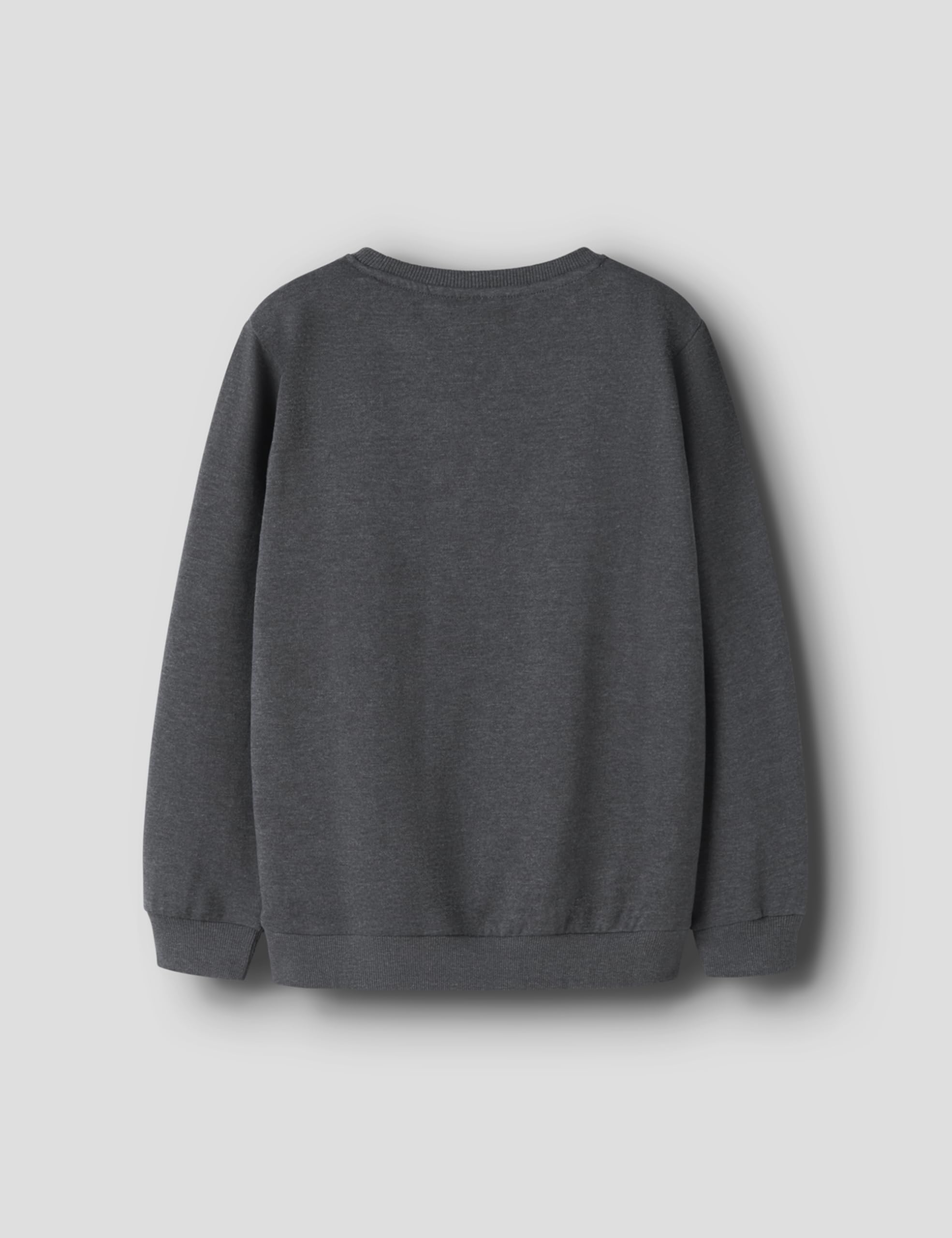 NAME IT Bluza chłopięca Nkmvimo Ls Sweat Bru Noos, ciemnoszary melanż, 158-164