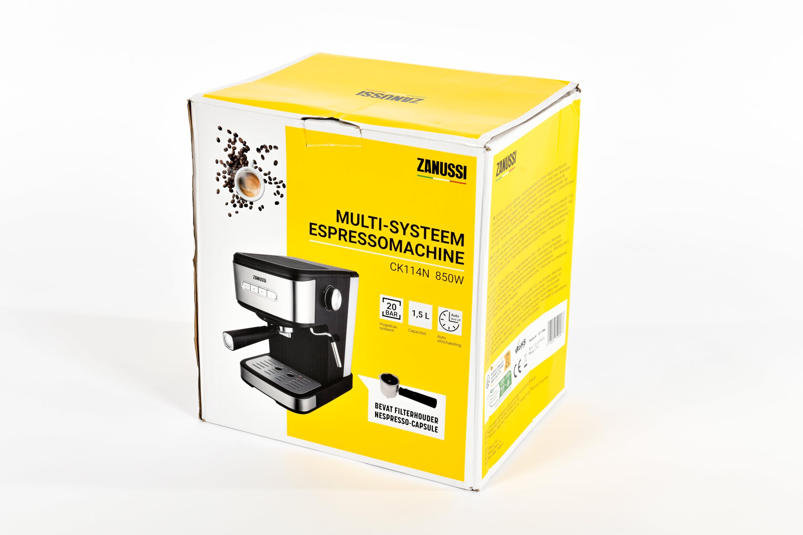 Zanussi - Machine à Expresso Aroma Grande CK114N