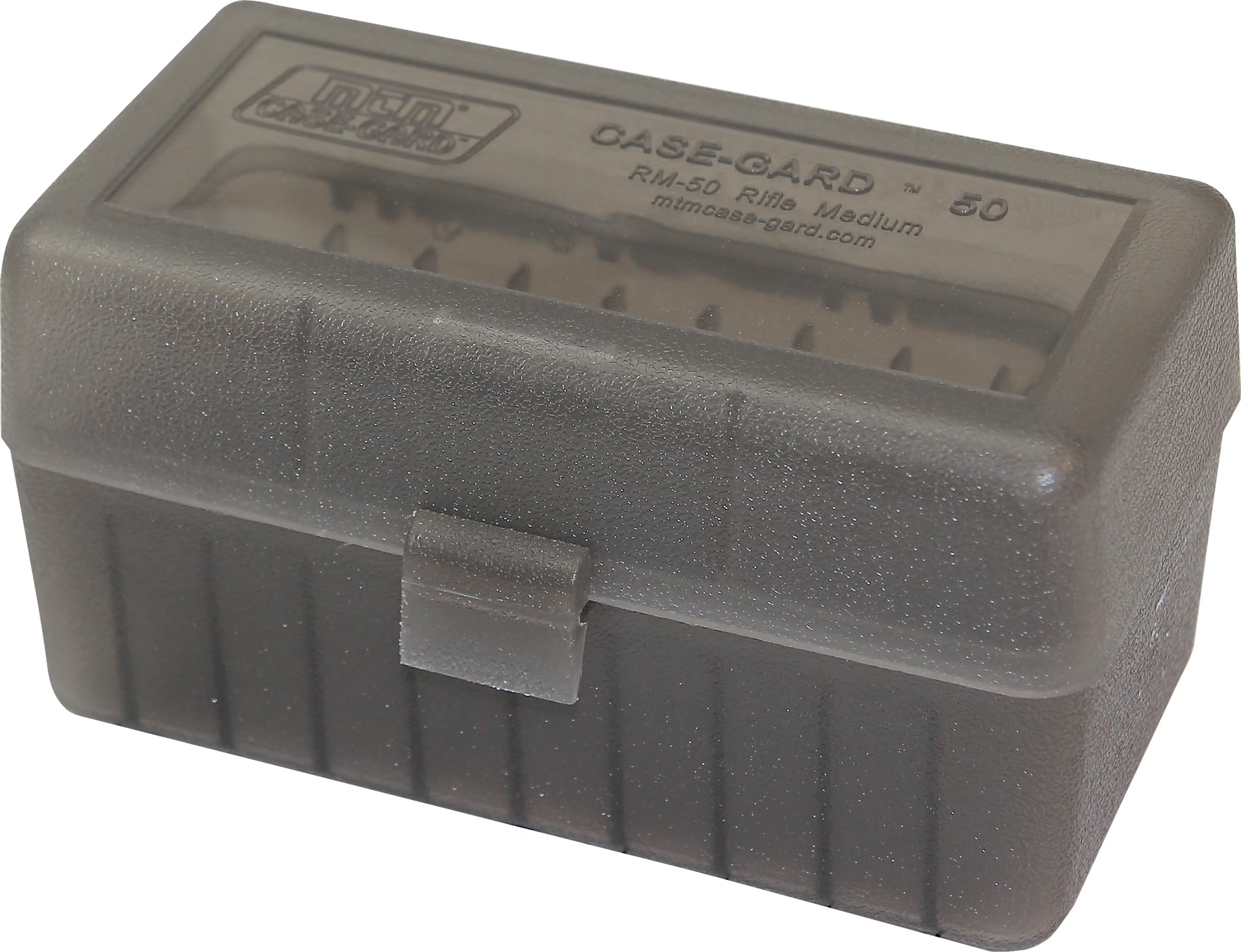 MTM Casegard RM-50 Medium Rifle Ammo Box (Gray)