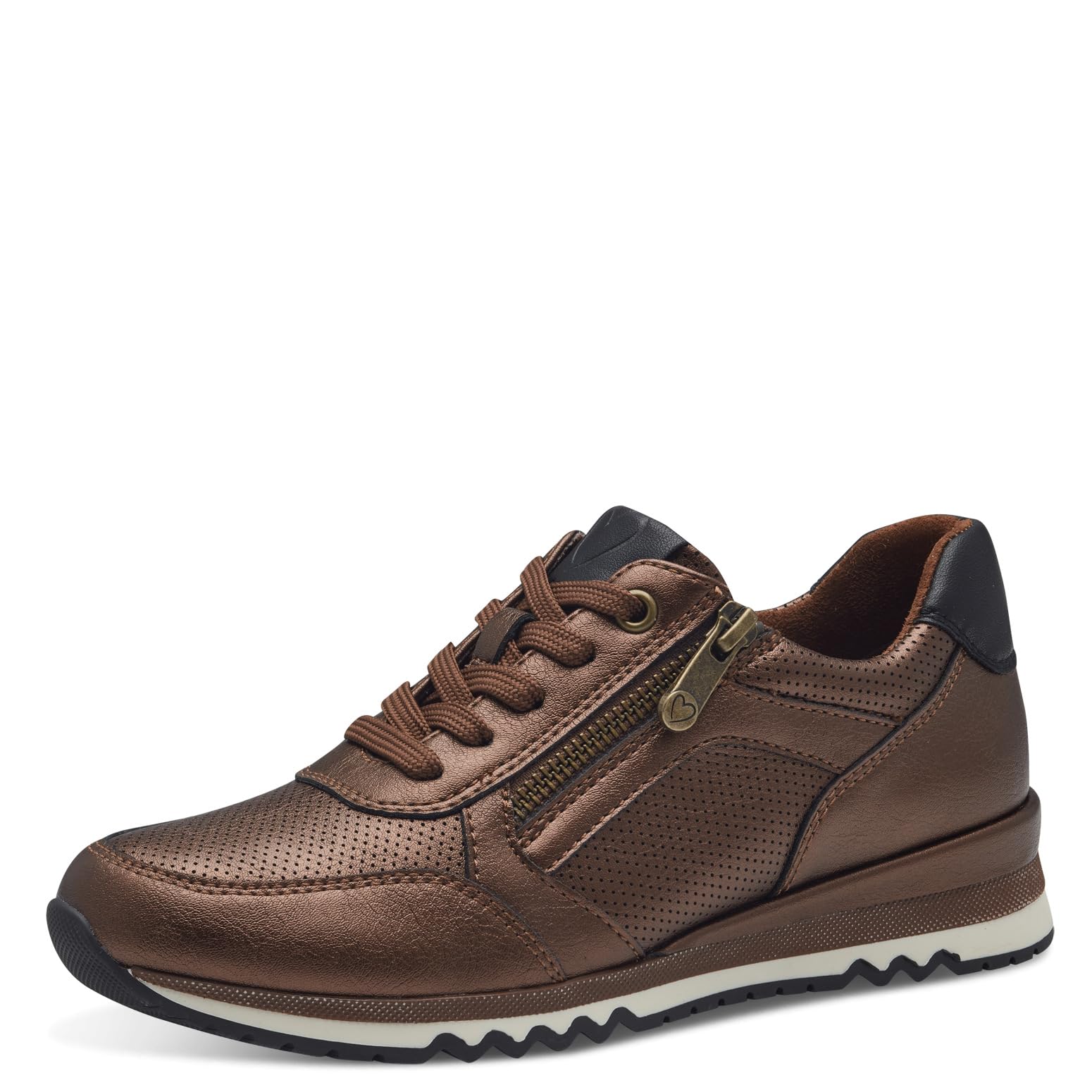 Marco Tozzi Damen Sneaker flach Vegan Freizeit