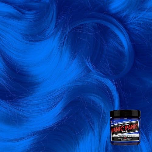 Miniatura 4 de TiendaUsbeauty Manic Panic Crema de color de cabello semipermanente, paquete de de 1, Azul (Blue Moon)