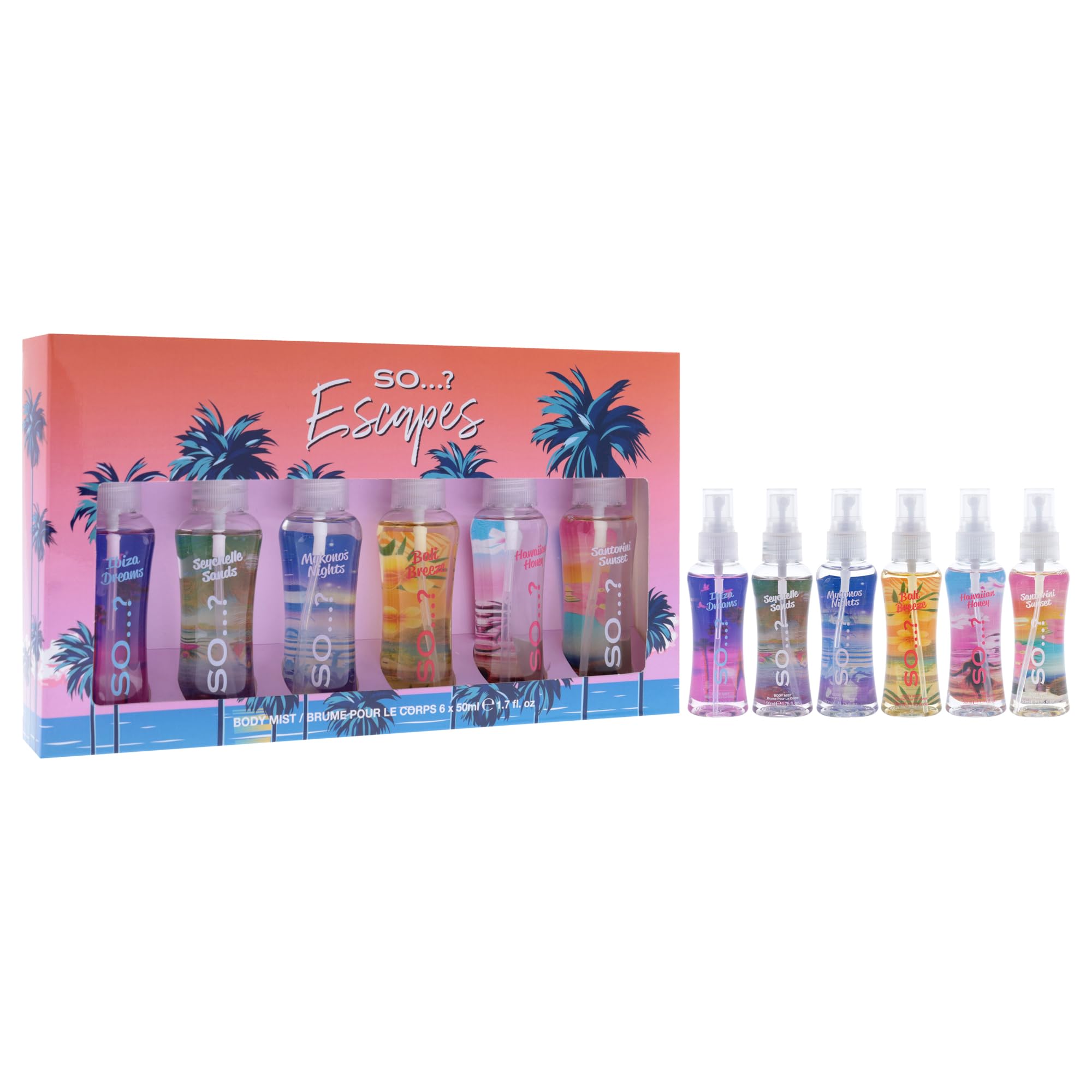 So Escapes Body Mist Collection for Women