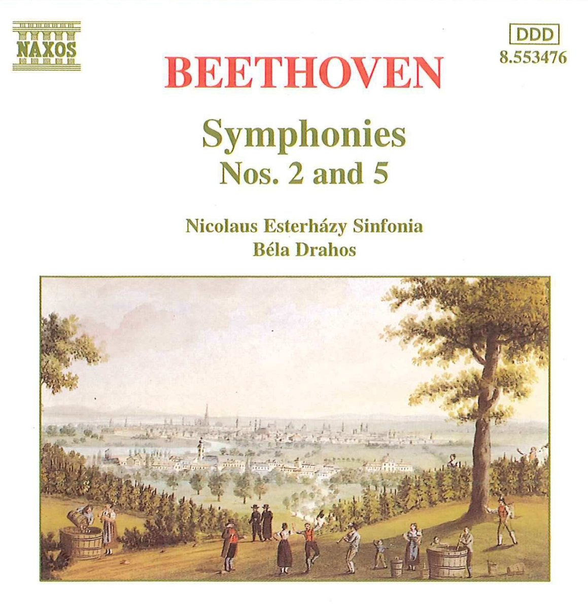 Symphonies Nos. 2 & 5 [Audio CD] Beethoven and Béla Drahos