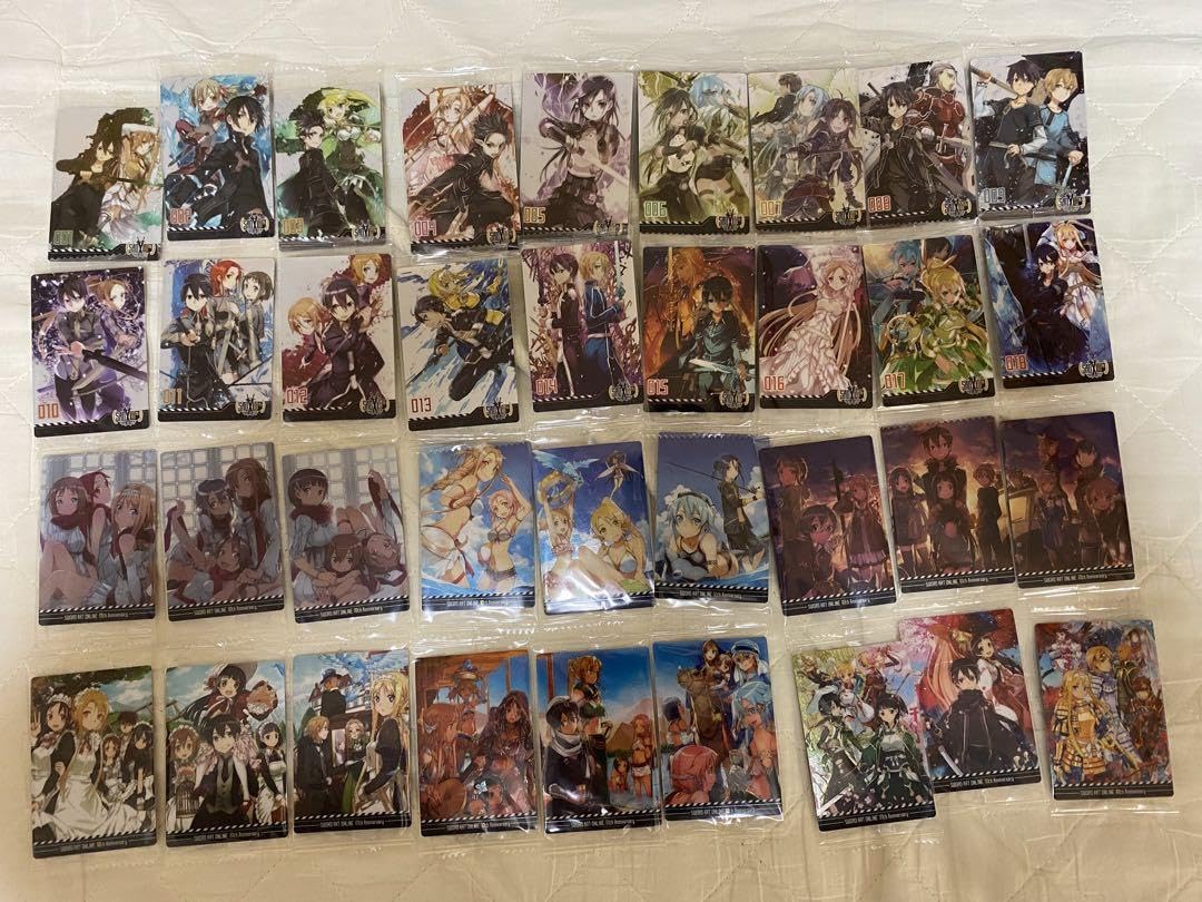 Amazon.co.jp: SAO ソードアートオンライン 10周年ウエハース 全36種
