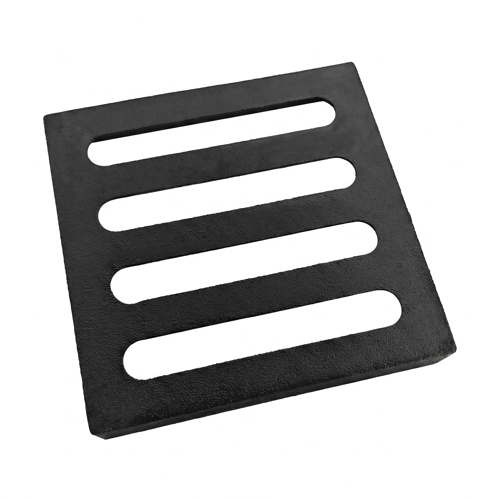 PYGHWNXH 12*12 in Cast Iron Drain Grate,B125 Metal Outdoor Drain Cover 2pcs
