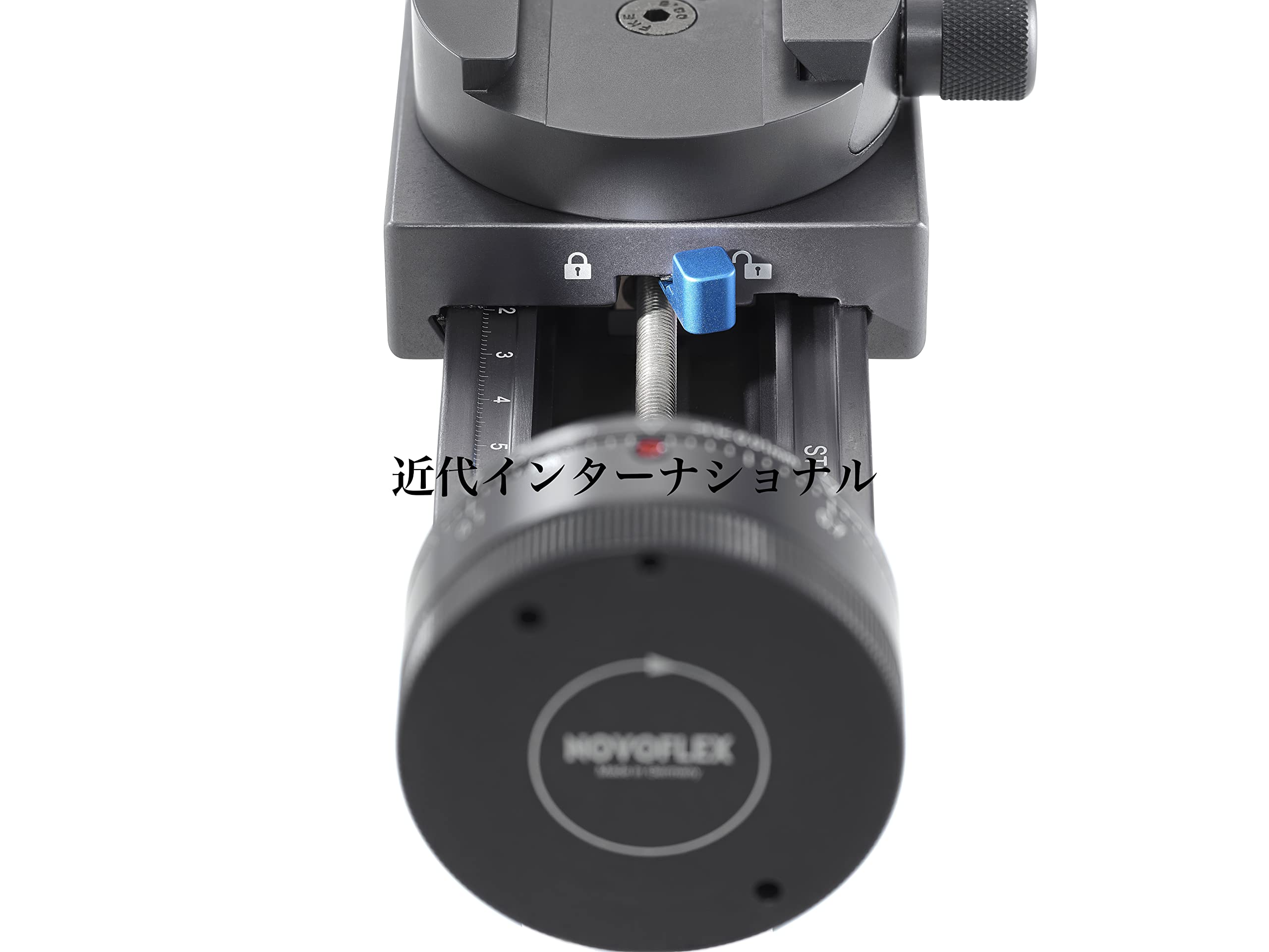 Novoflex Castel M Einstellschlitten mit Fokusrad