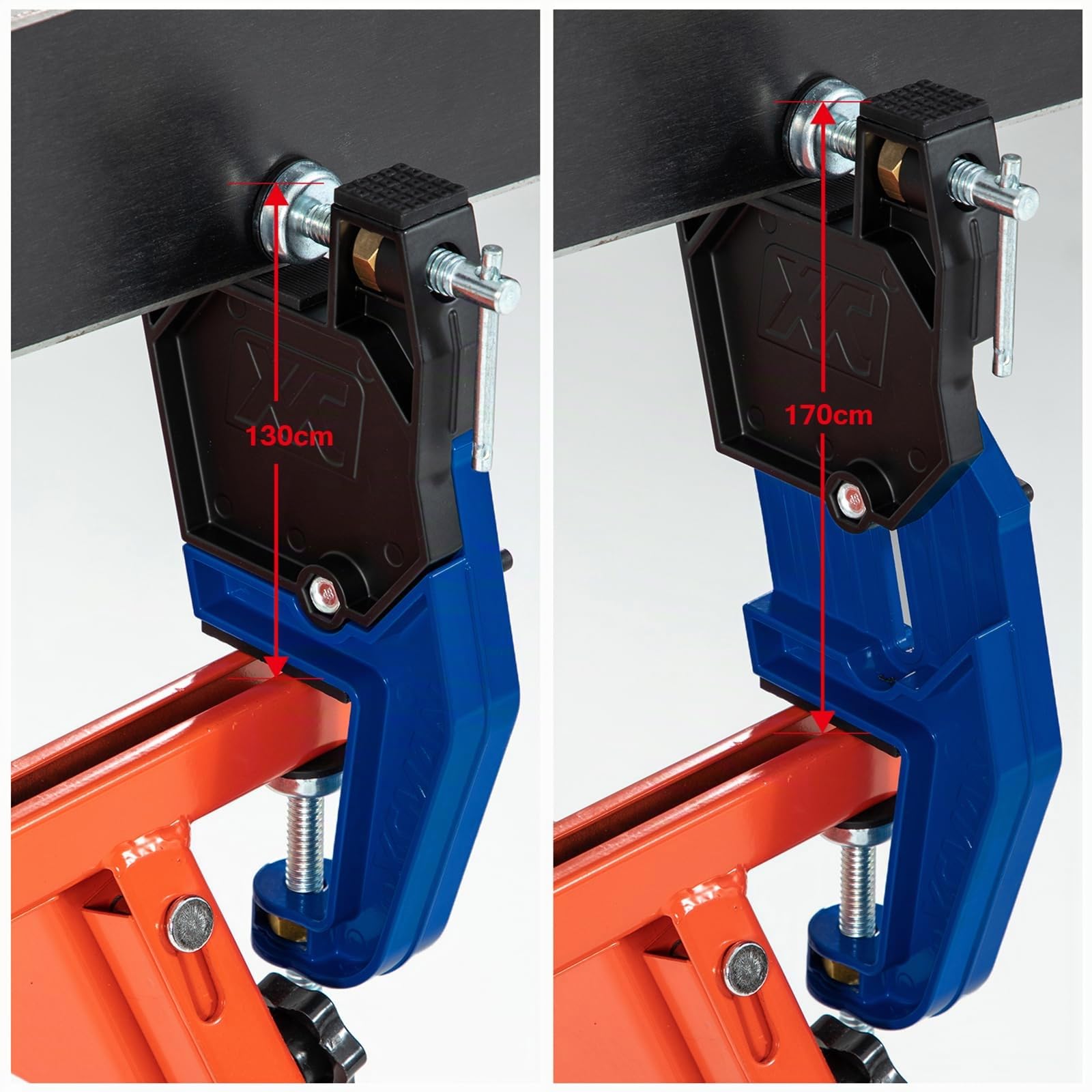 Alpine Ski Vise Pro réglage fartage skis angle hauteur réglables ouverture mâchoires 105 mm