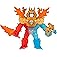 Heroes of Goo Jit Zu Goo-Tron Supreme Superhero Toys, Combines The Power of Blazagon, Pantaro & Thrash in 1 Ultimate Hero, 3