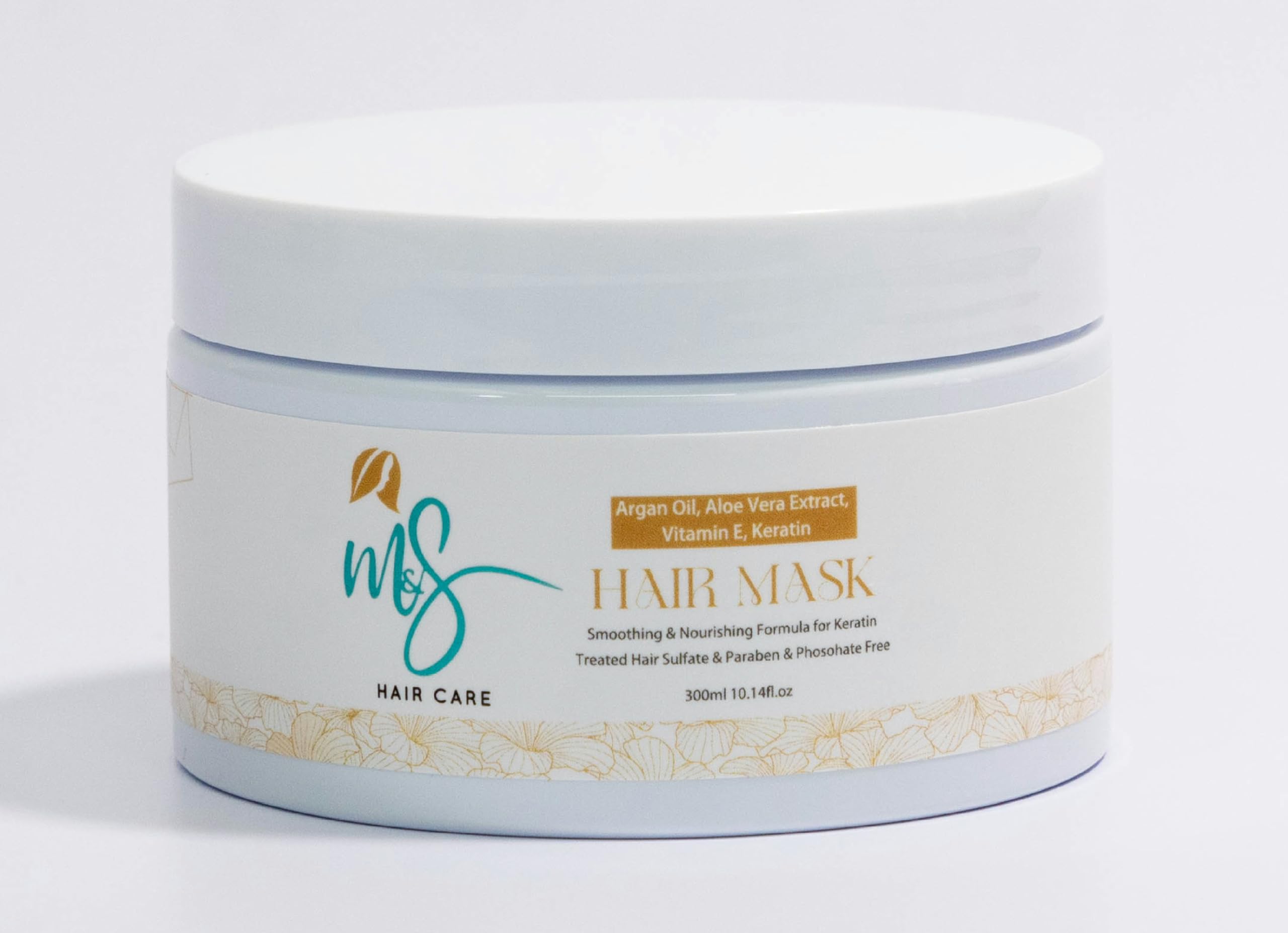 M&S Hair Mask hydration, aloe Vera Extract, argan oil, rich in vitamin E, best for hair repair