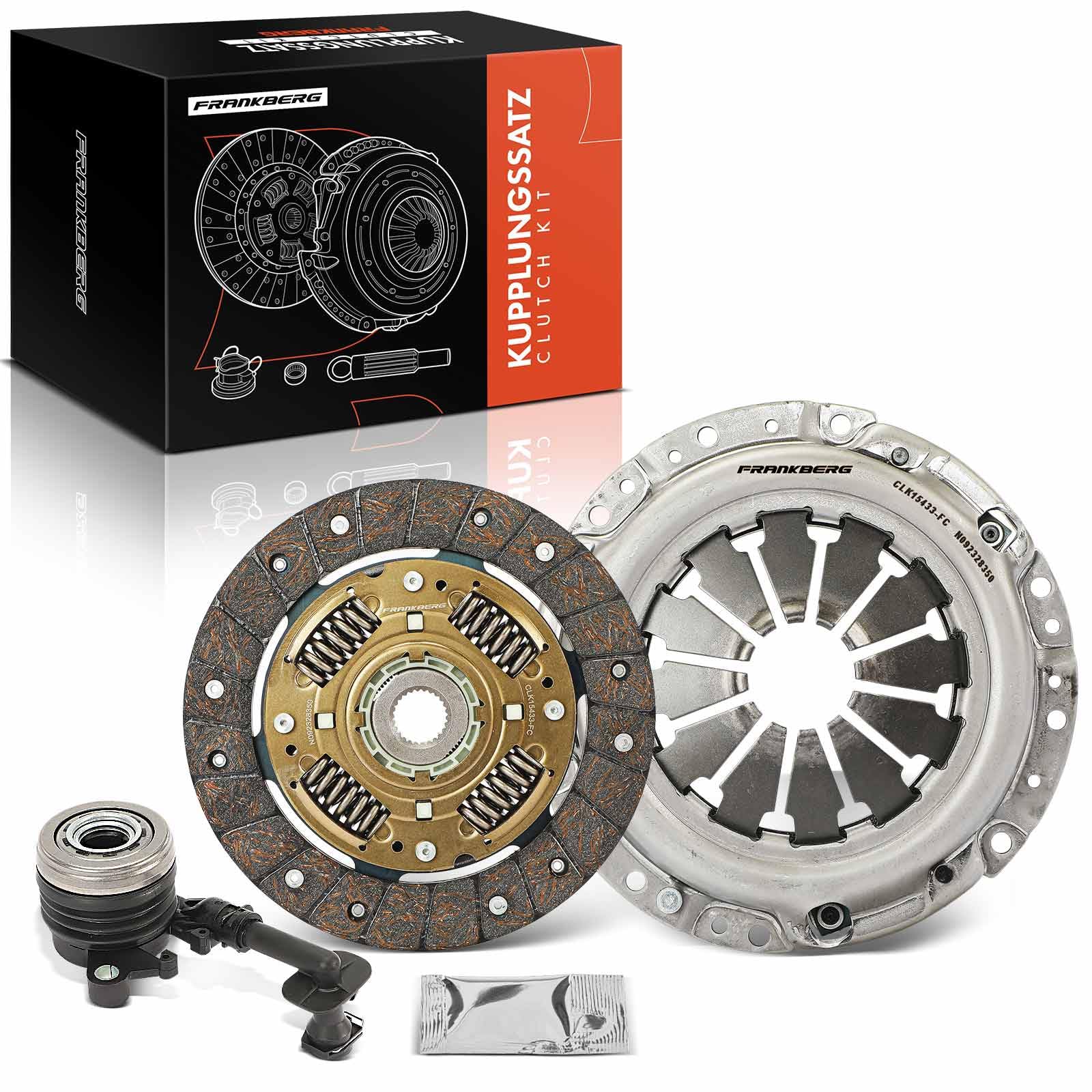Frankberg Kit frizione con cuscinetto di disinnesto centrale 306201586R