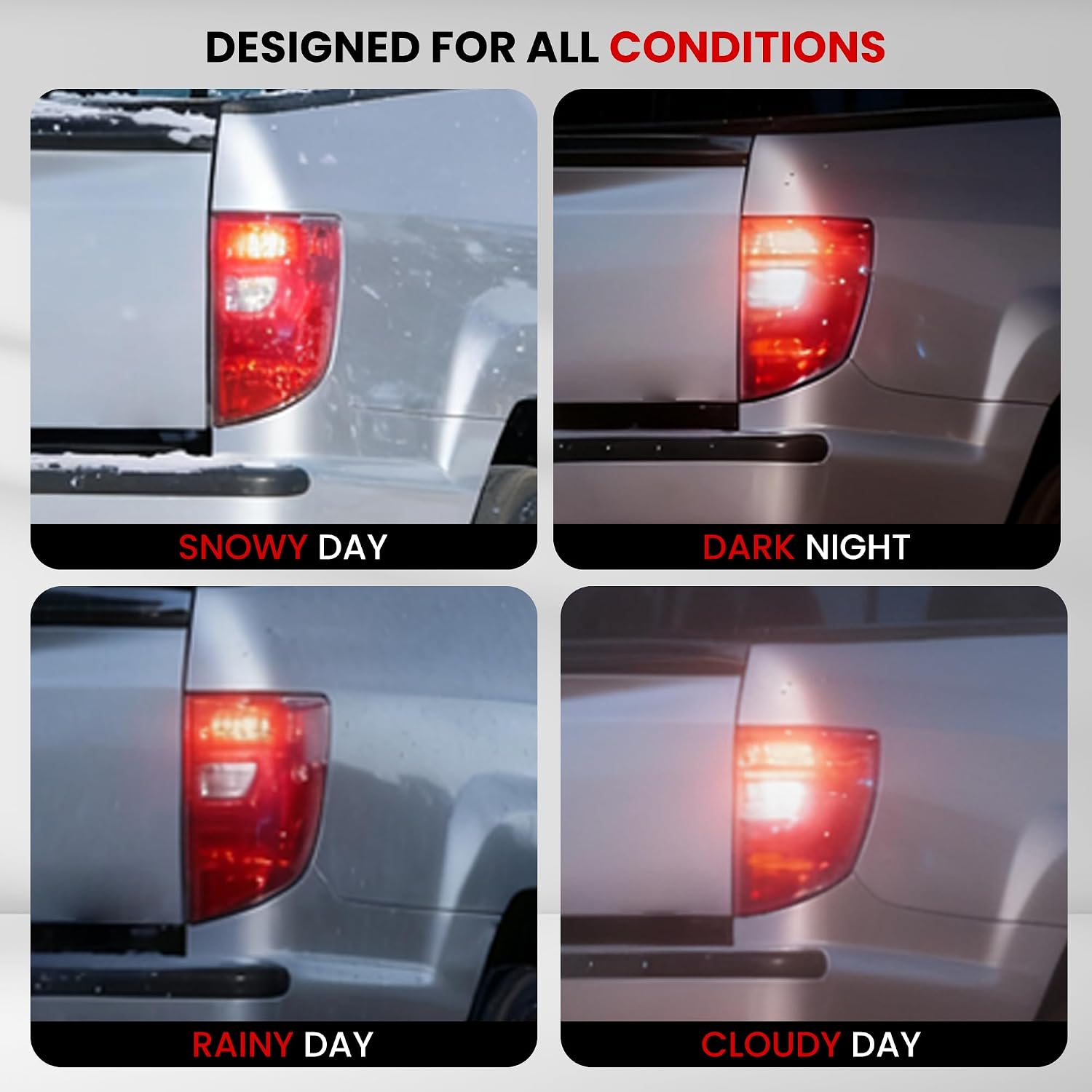 Tail Light Assembly Compatible With 2009-2011 Honda Ridgeline Replacement for HO2819140 33501-SJC-A11 Taillight Rear Lamp