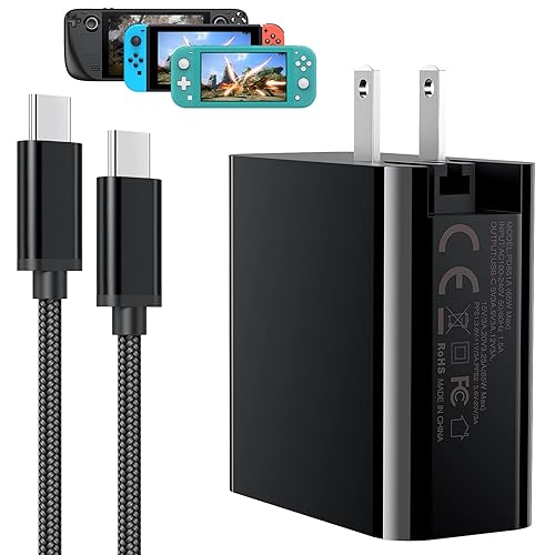 65W Fast Charger for Steam Deck