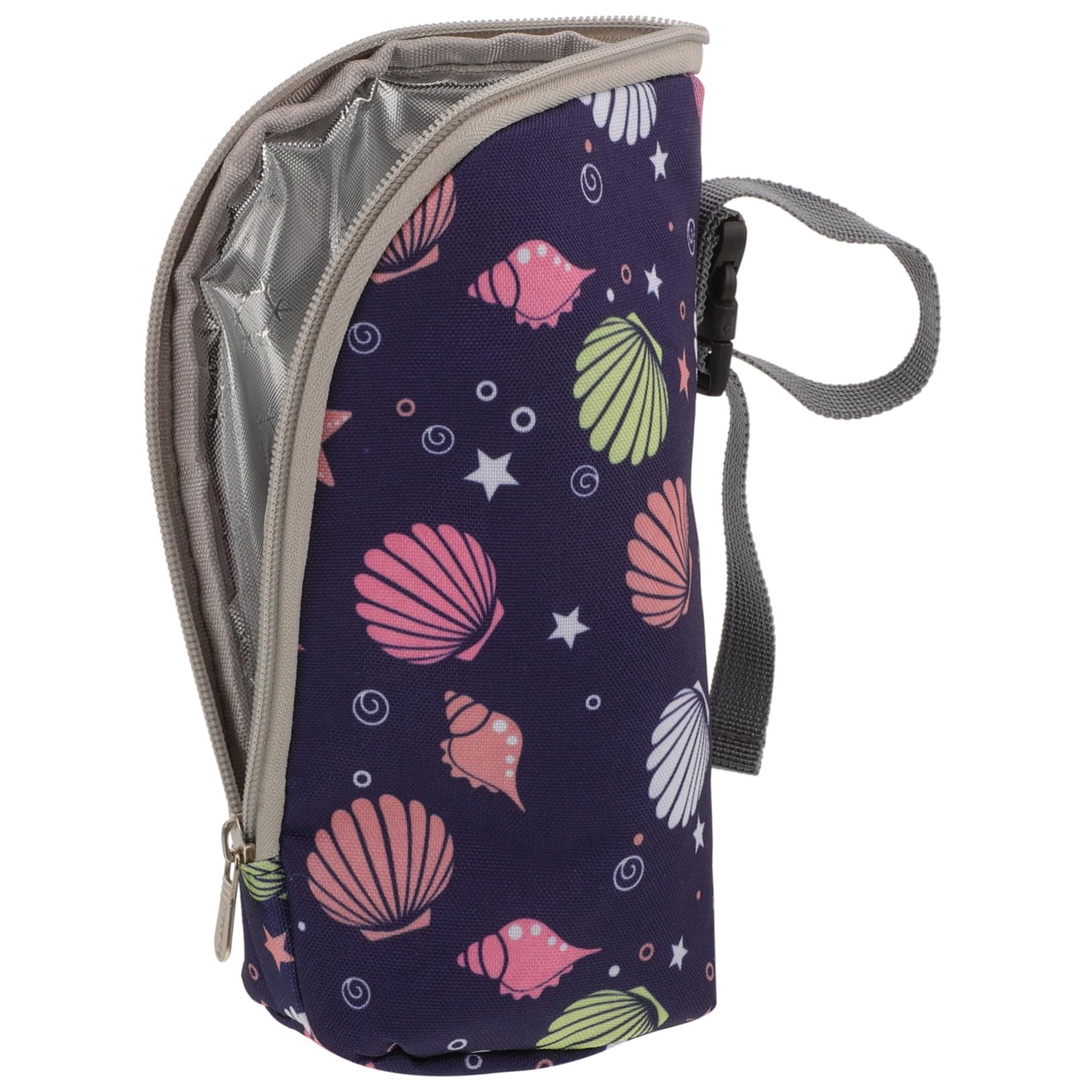 Yardwe 4 Piezas Tapa de Botella aislada cálido Botellas térmico Plegable portátil Bolsas térmicas para biberones Bolsa térmica para biberones Bolso Enfriador de biberones Tela Oxford