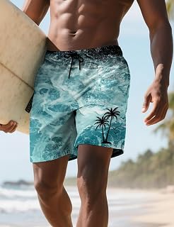 GenericMens Hawaiian Swim Trunks with Lahore, Karachi - Pakistan