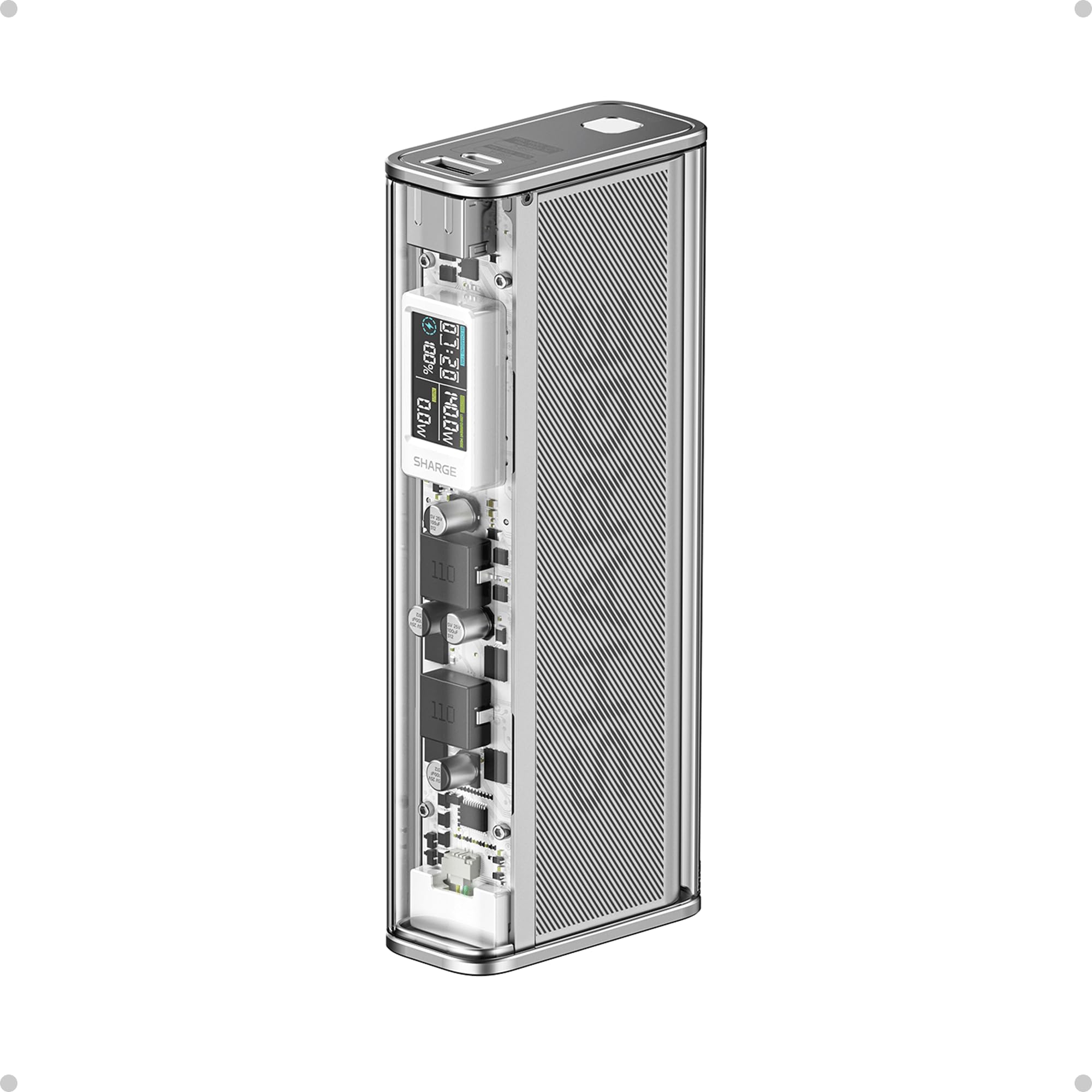 スマホアクセサリー SHARGE Shargeek 140 Power Bank 20000mAh Shargeek 140 Power Bank 140w Output 20,000 mAH Portable Charger