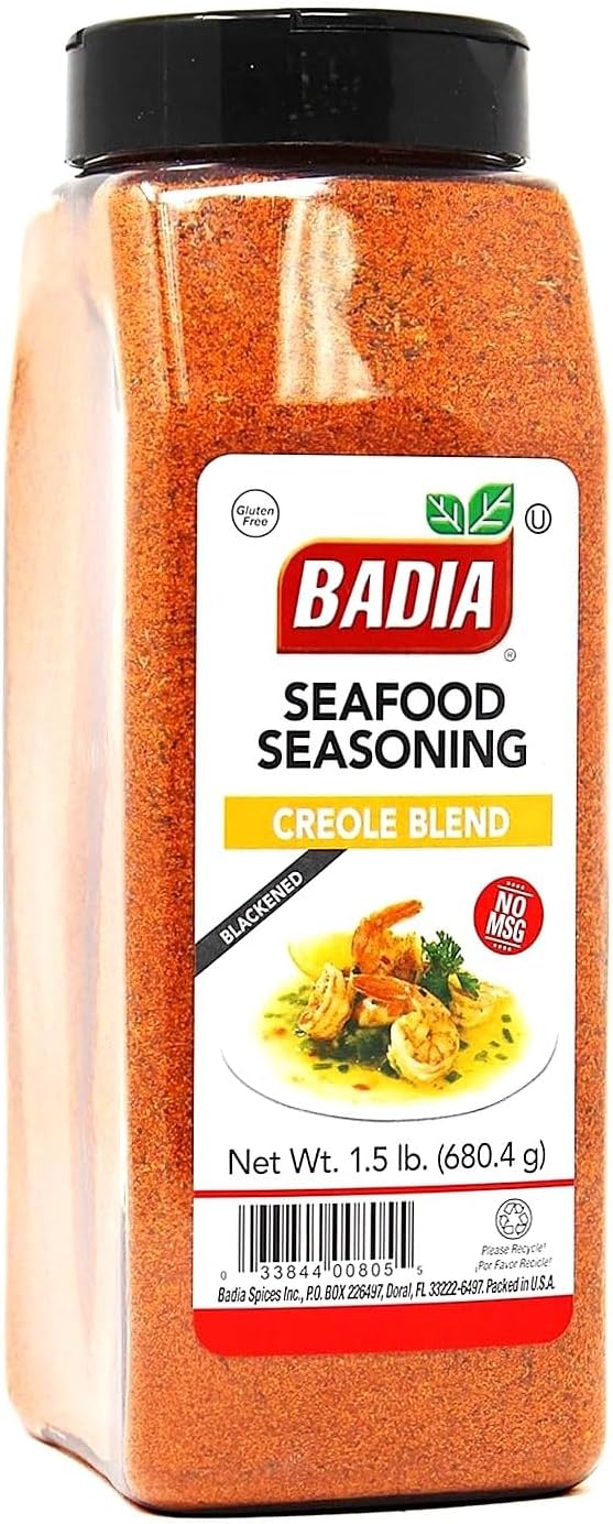 Gluten Free Seafood Seasoning Creole Blend (BLACKENED) Spices 680.4G