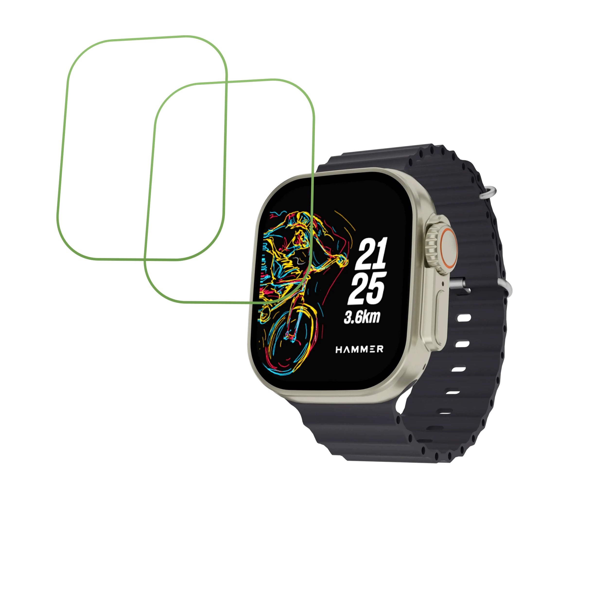 DVTECH® Hammer Active 2.0 Plus Compatible Smartwatch Screen Protector Flexible Unbreakable Scratch resistance (Flexible Screen Protector) (Pack of 02) (B0CR46DR34) Amazon Price History, Amazon Price Tracker