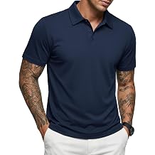 MAGNIVIT Mens Polo Shirts Short Sleeve UPF 80+ UV Shirt Quick Dry Golf T Shirts Casual Tops 2026