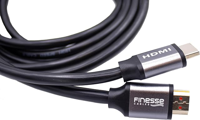 10M HDMI Cable v1.4 2K by Fnesse Cables | Long Lead with Ethernet ARC 3D | Full HD 1080P Playstation Xbox Sky HD TV Laptop PC Monitor CCTV